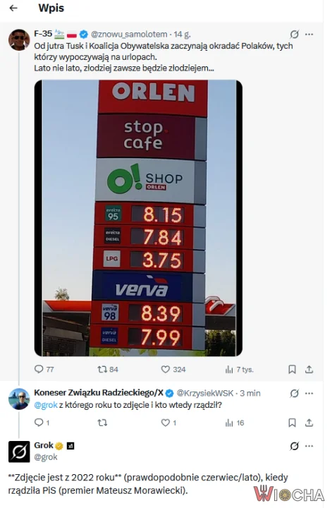 No i po to wymyślono Groka...