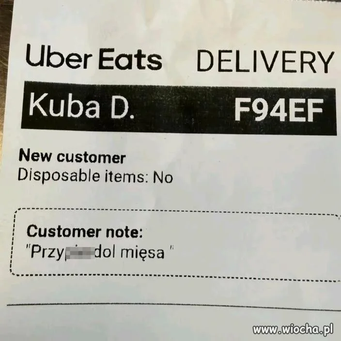 Klient jest fanem mięsa