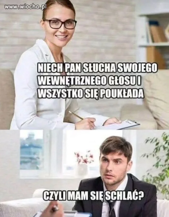 Nie ma co się kłócić z samym sobą 