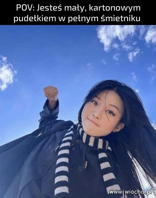 POV: Jesteś małym, kartonowym pudełkiem 