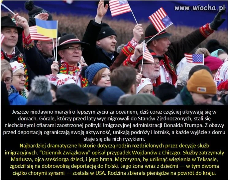 Baton - Górale w USA boją się deportacji.