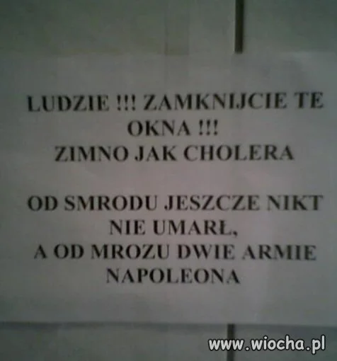 Zamykajcie, nie pytajcie 