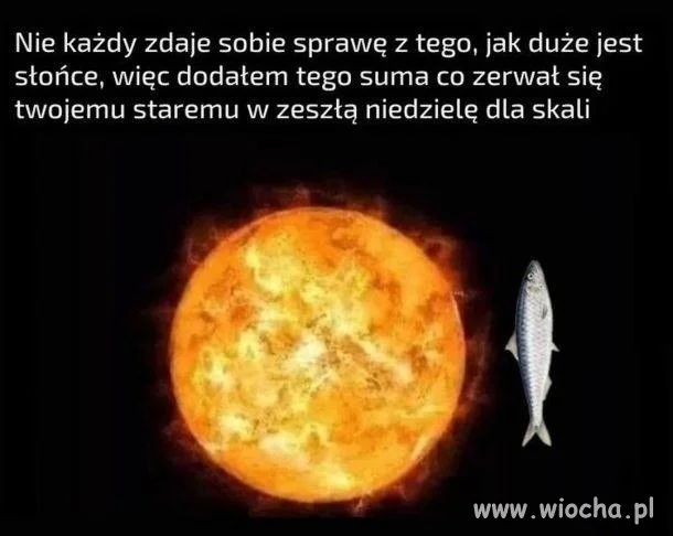 I słońce i sum to legendy