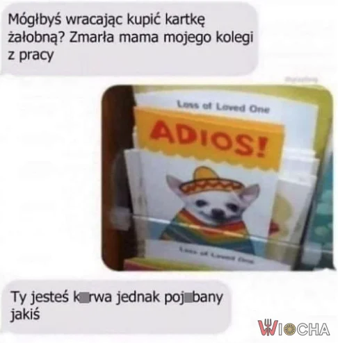 Adios, Pani mamo!