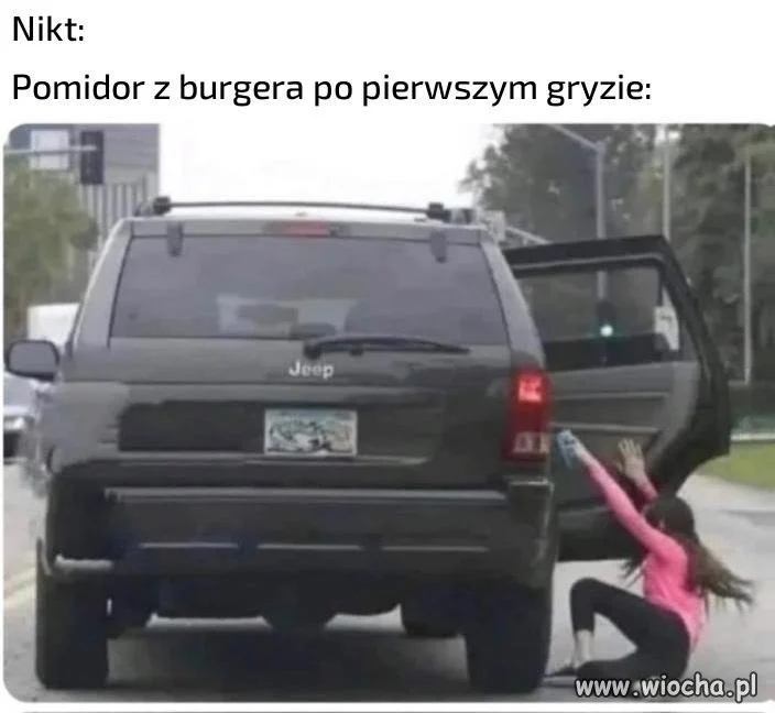 Pomidor powiedział papapapa