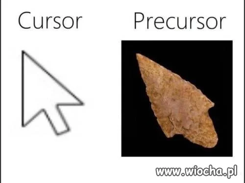 Bez prekursora, nie byłoby kursora
