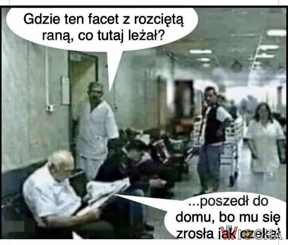 Rana się zrosła