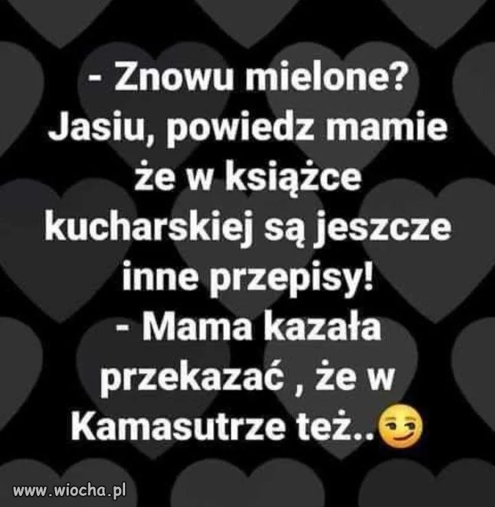 Gdy mama ma jeden przepis na wszystko