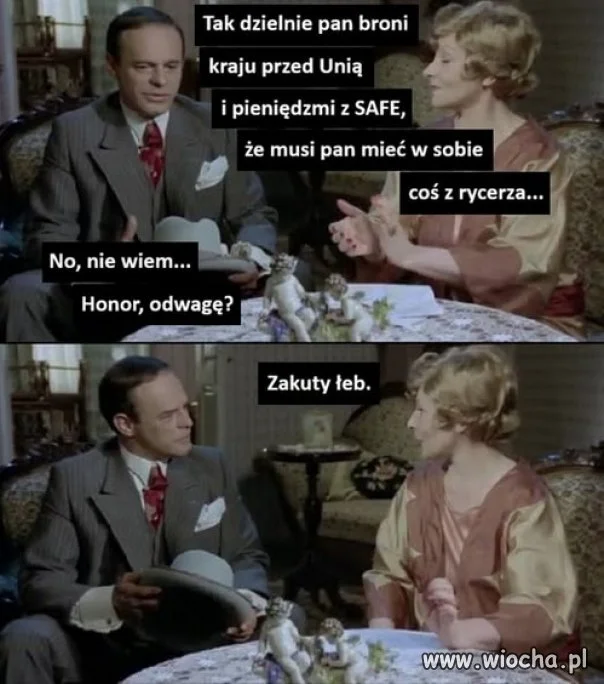 Rycerze PiSu i prawicy Putina...herbu "Zakute łby"