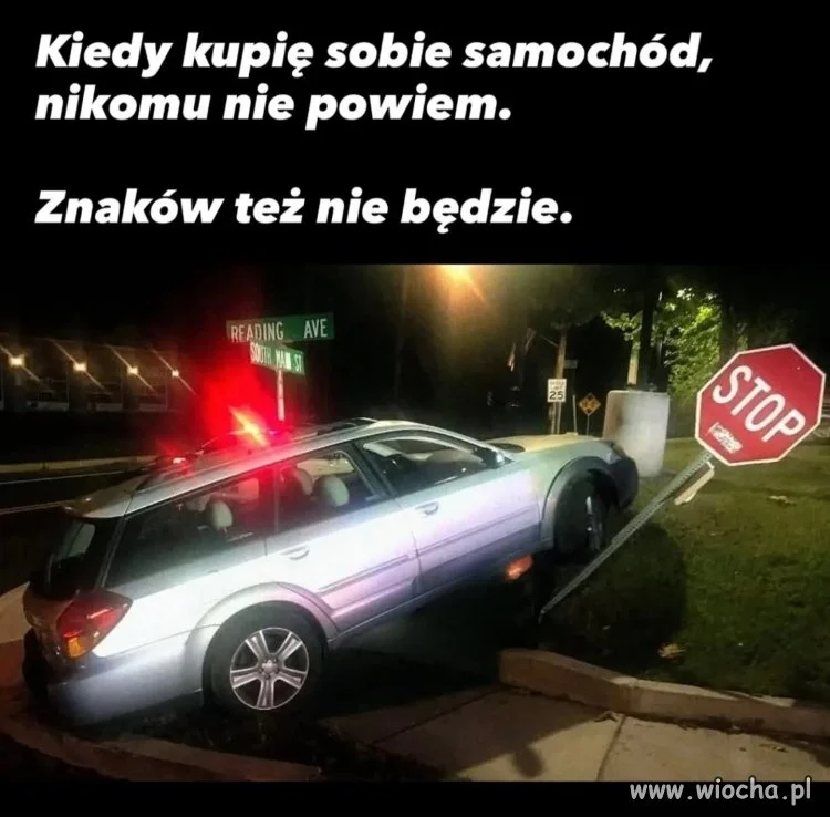 Znaków nie będzie