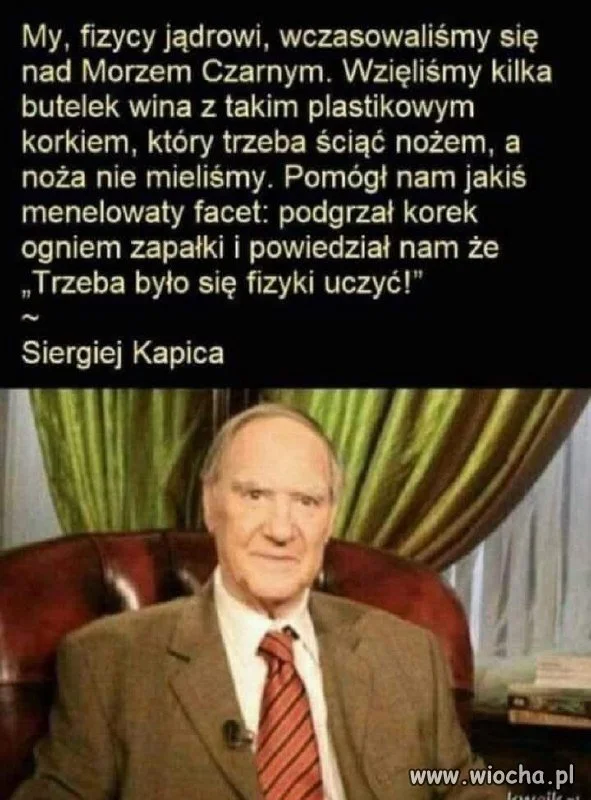 Trzeba było się fizyki uczyć!