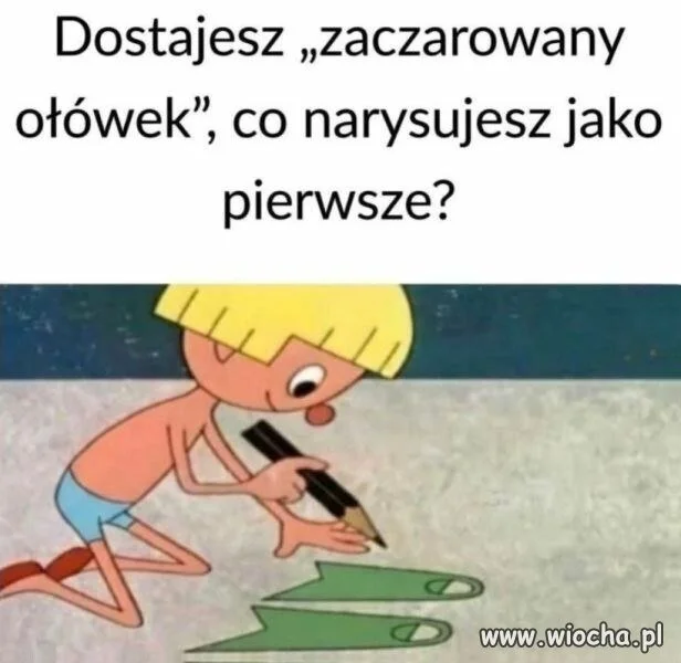 Co najpierw rysujecie?