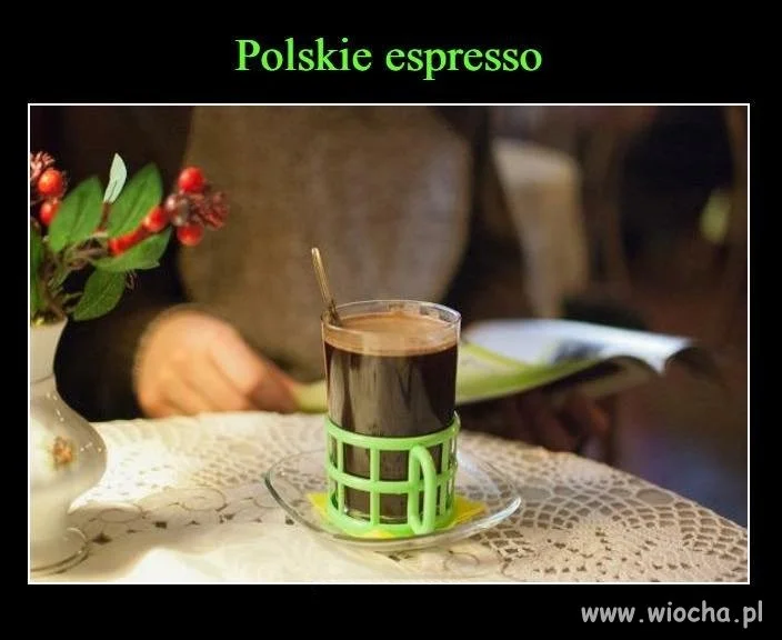 Powinno być expresso