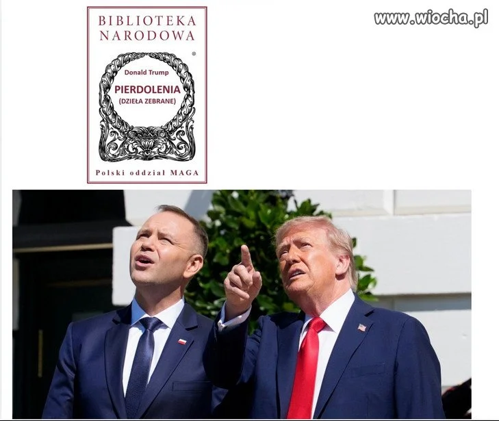 Flaki sie przewracaja, kiedy slysze brednie pomaranczowego...