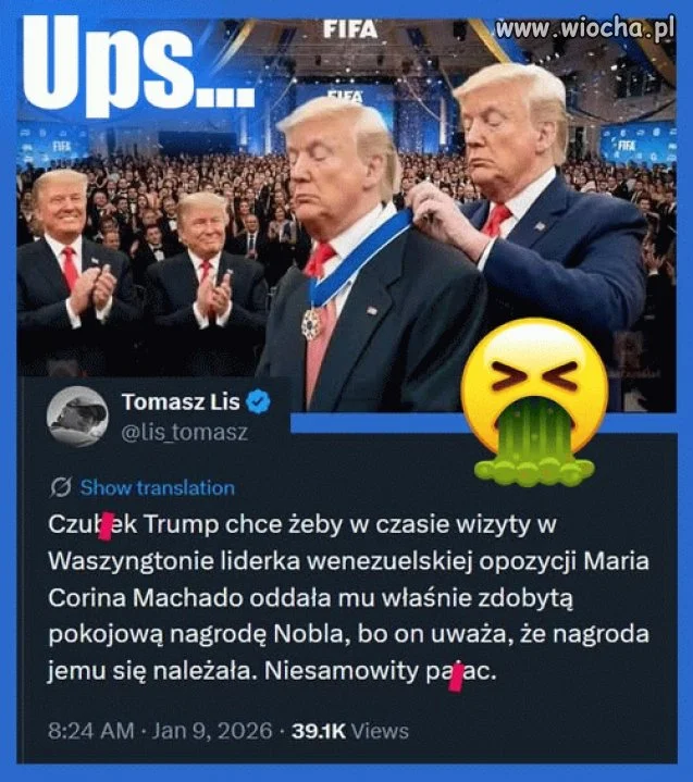 Pomarańczowy coraz bardziej odlatuje