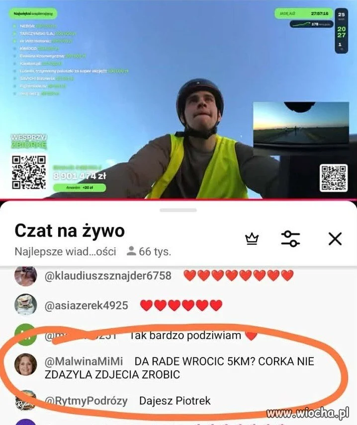 Da radę wrócić 5 km?