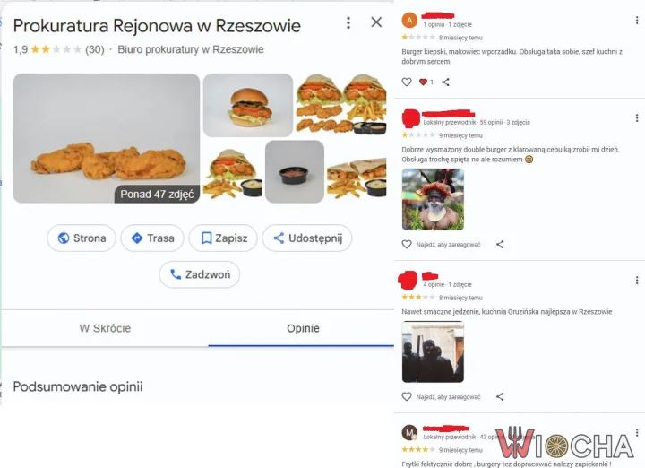 Burger z wyrokiem?