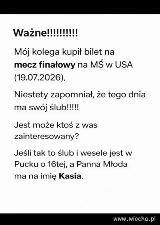 Bo są w życiu priorytety
