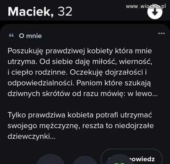 Trochę chloapak jest przeterminowany 