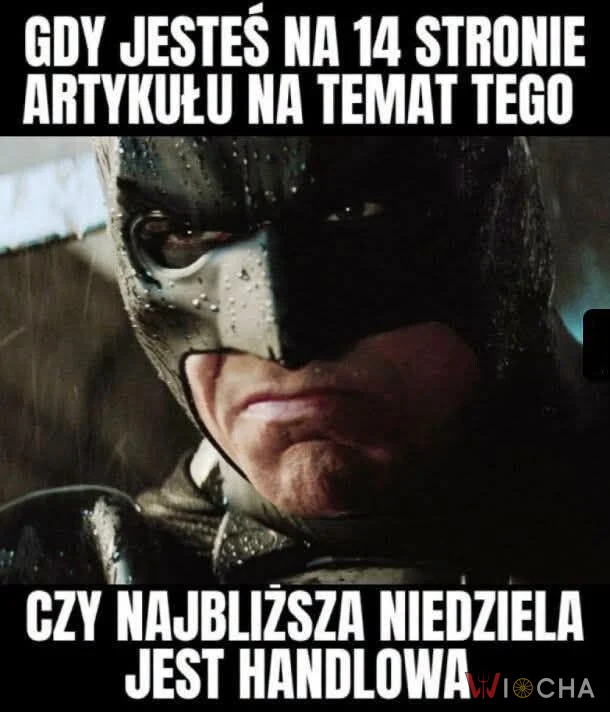 Klikasz „wiemy, kiedy niedziela handlowa”, czytasz 14 stron i dalej wiesz tylko, że zmarnowałeś życie.