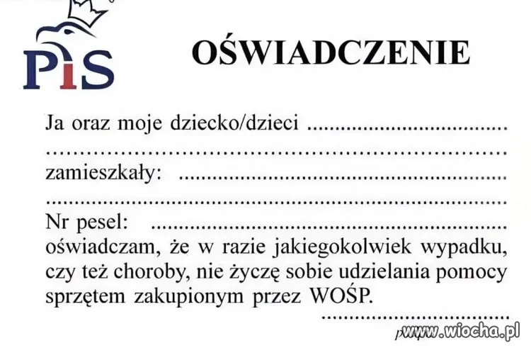 Już w niedzielę serduszka vs oświadczenie