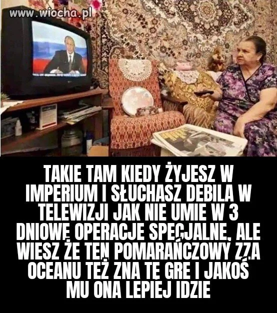 Chyba putin ma problem