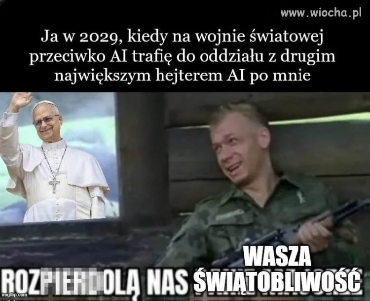 Z całym szacunkiem, Wasza Świętobliwość