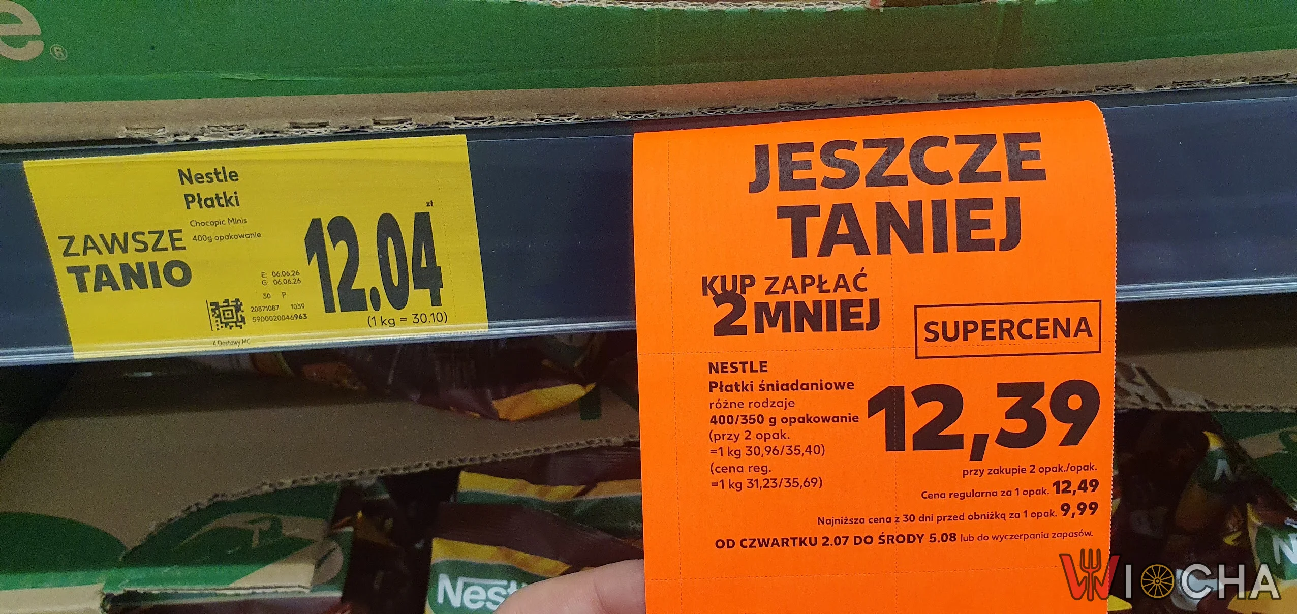 Promocja od jutra ...