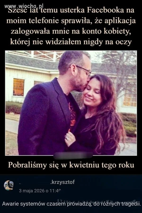 Czasami przez awarie ma się szczęście 