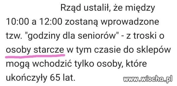 Osoby starcze