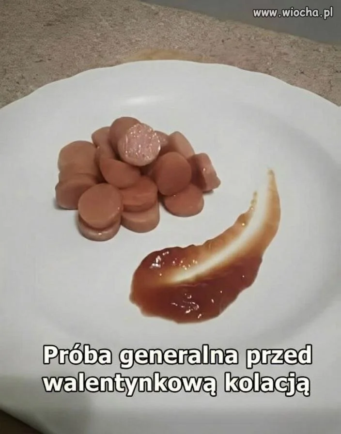 Walentynkowa kolacja