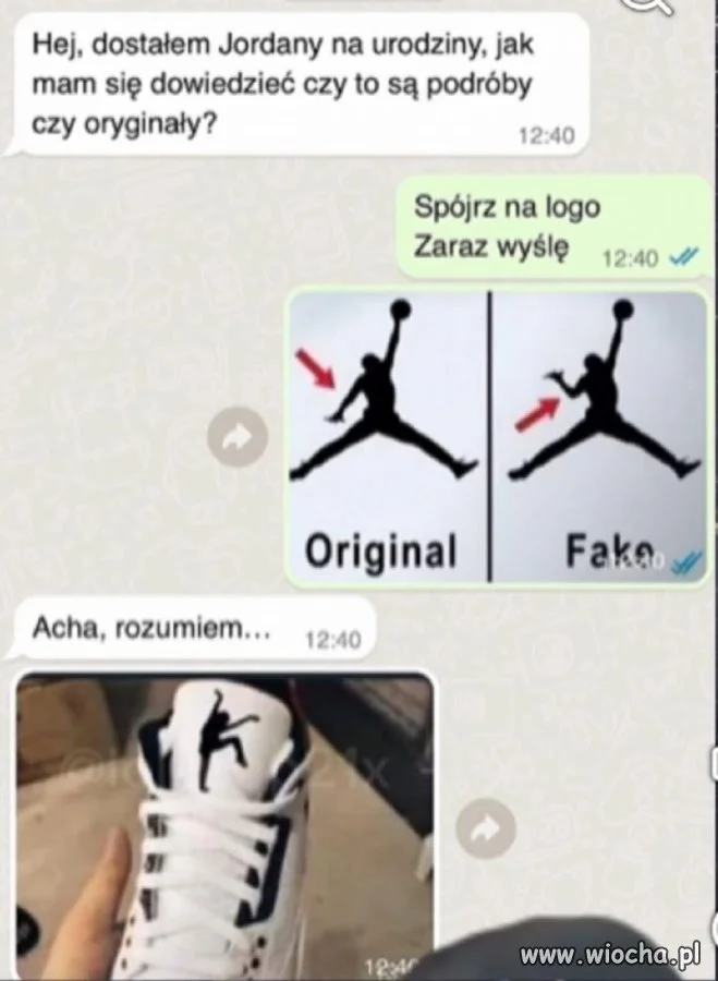 Dostałem Jordany
