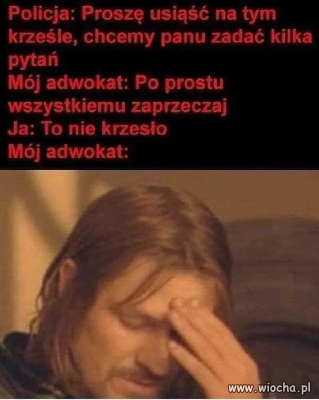 To nie krzesło