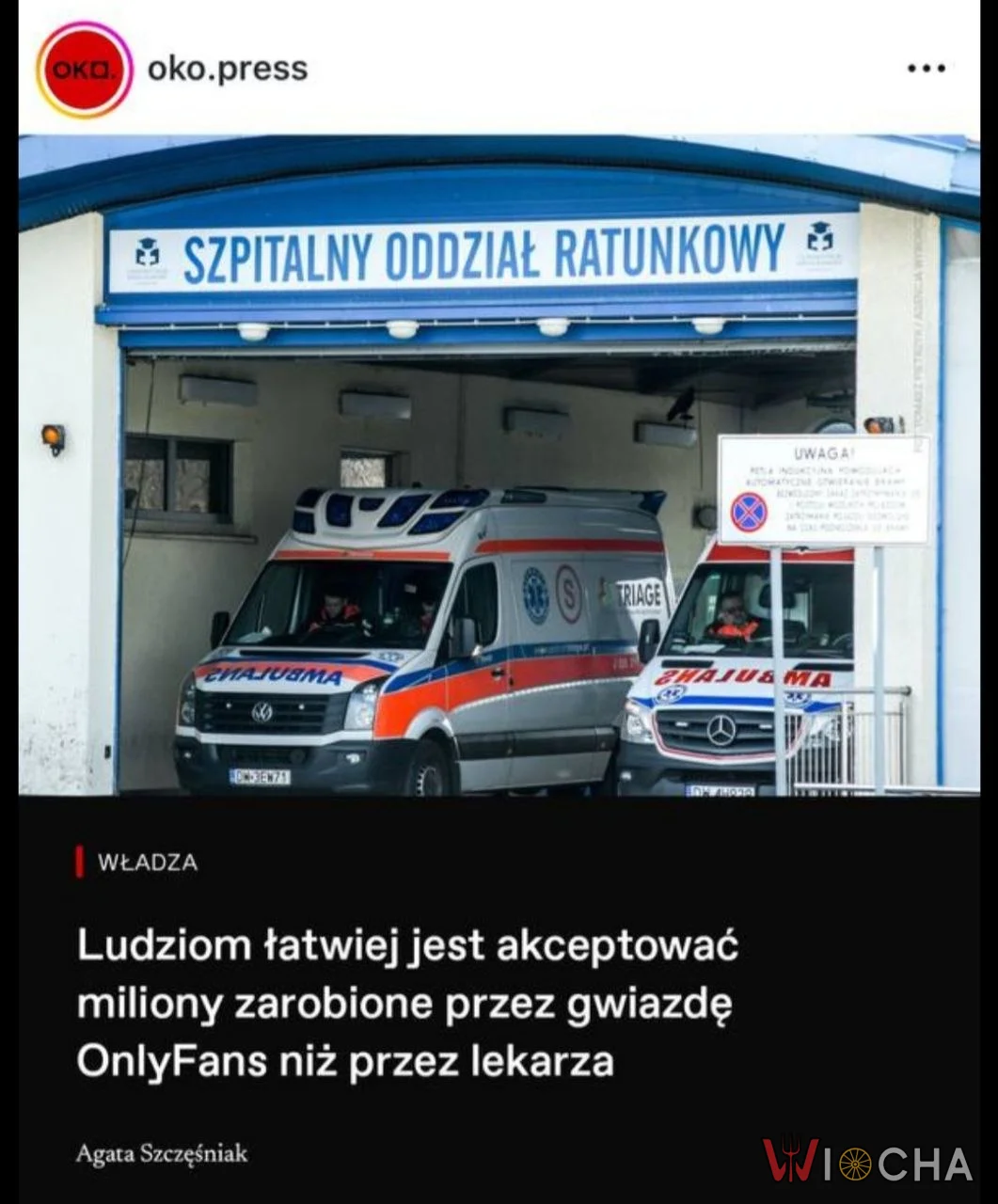 Onlyfansiary rozumiem, ale lekarze?