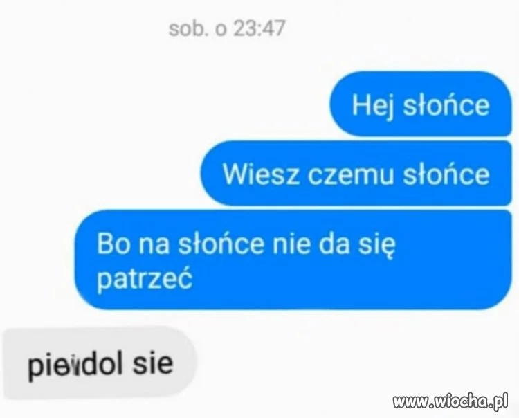 Hej słońce