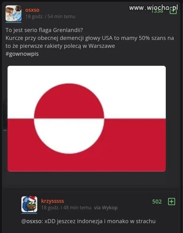 Flaga Grenlandii robi się gorący temat, ale... dla kogo?