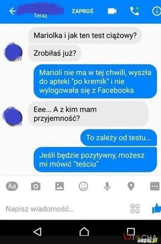 Możesz mi mówić teściu