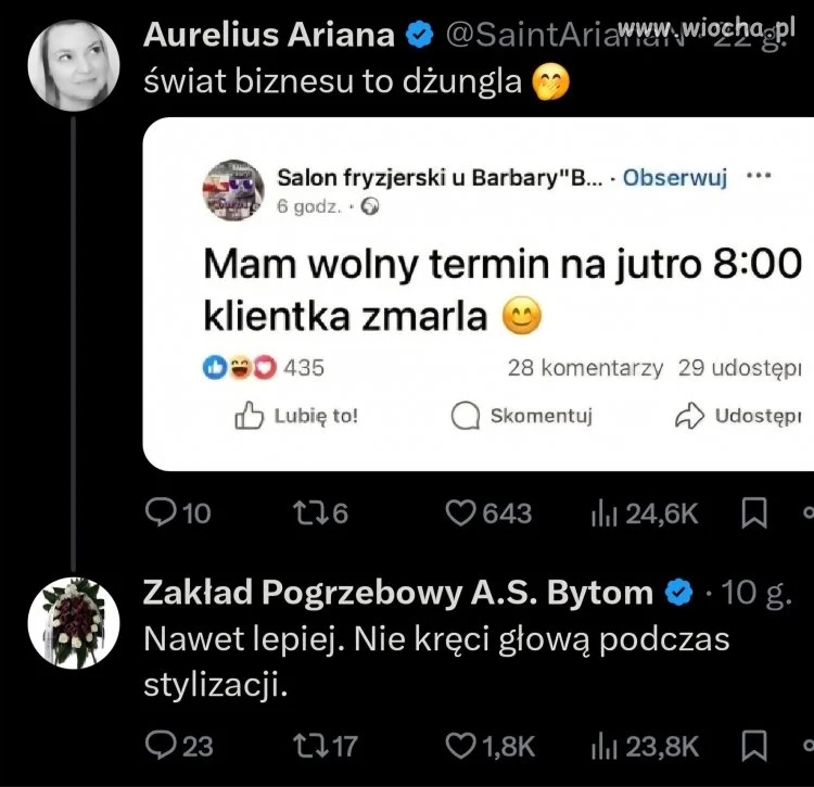 Terminy u fryzjera?