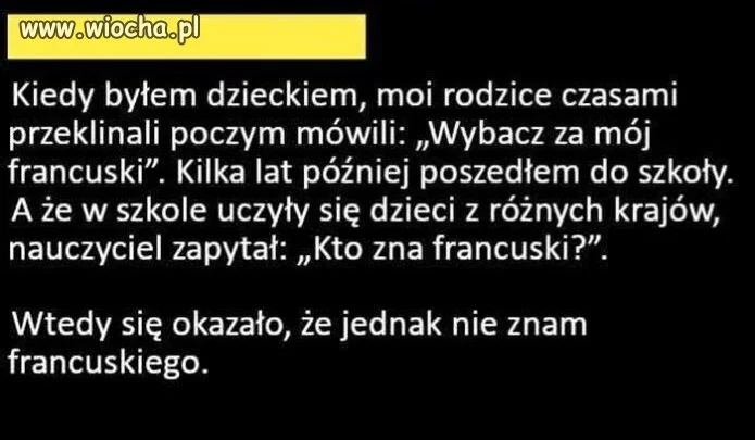 Jaki francuski jaki francuski 