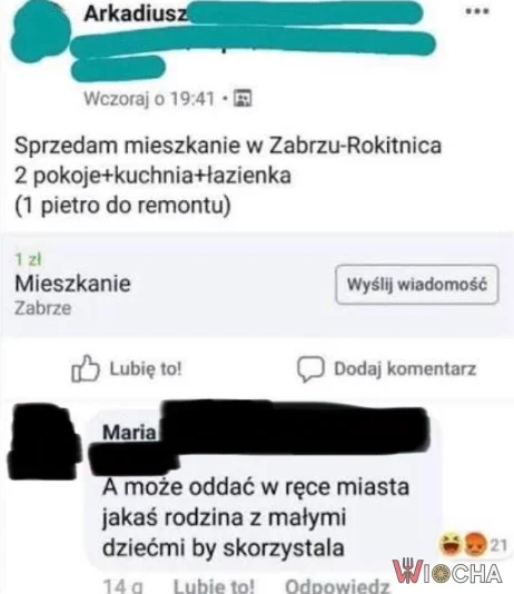 Może oddaj za darmo?