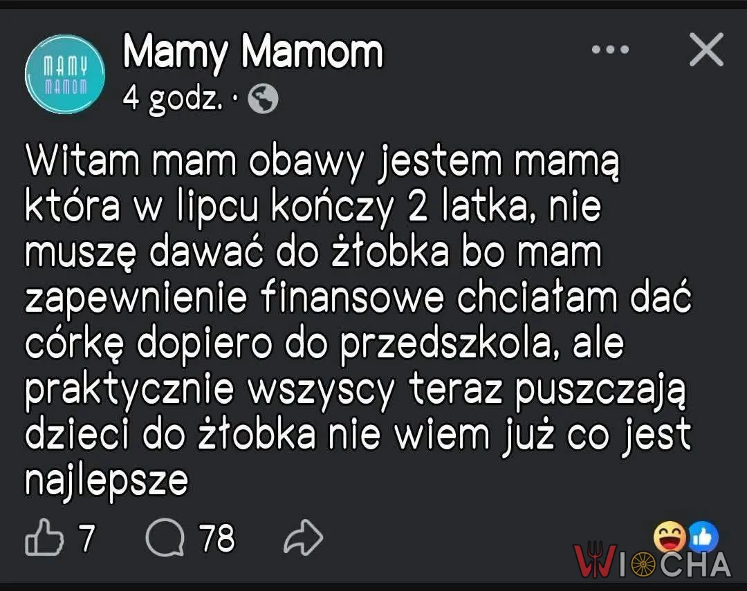 Jestem mamą, która w lipcu kończy 2 latka