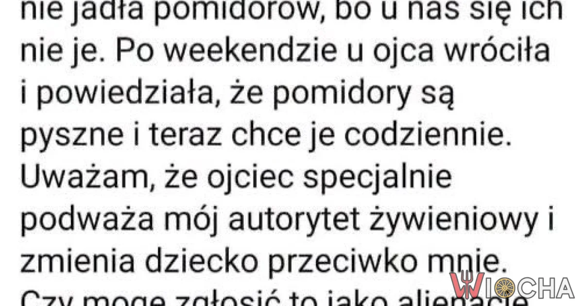 Pomidorowa zdrada