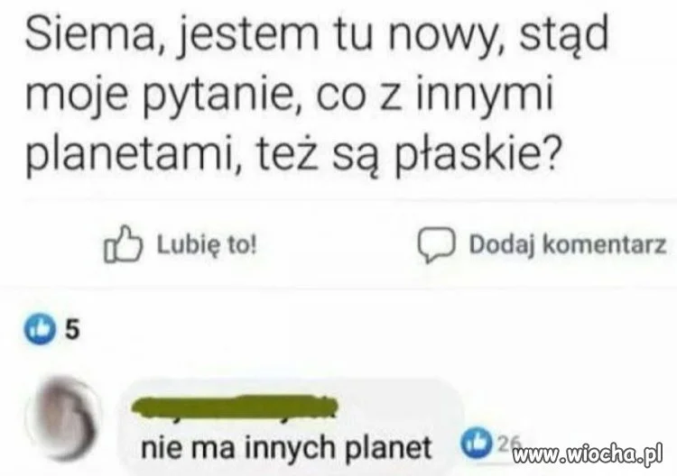 Inne planety też są płaskie?