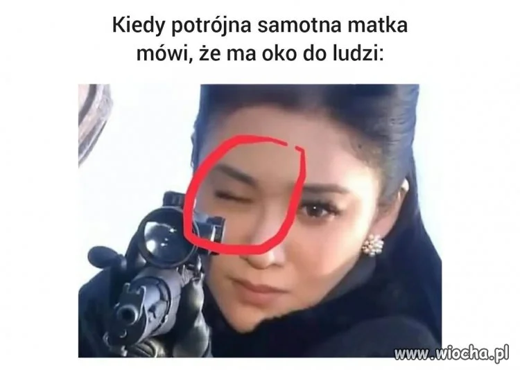 Kto ma oko do ludzi?