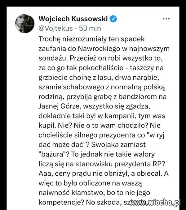Do wyborców batyra