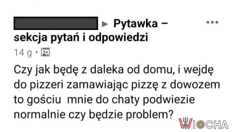 Pizza z dowozem do domu