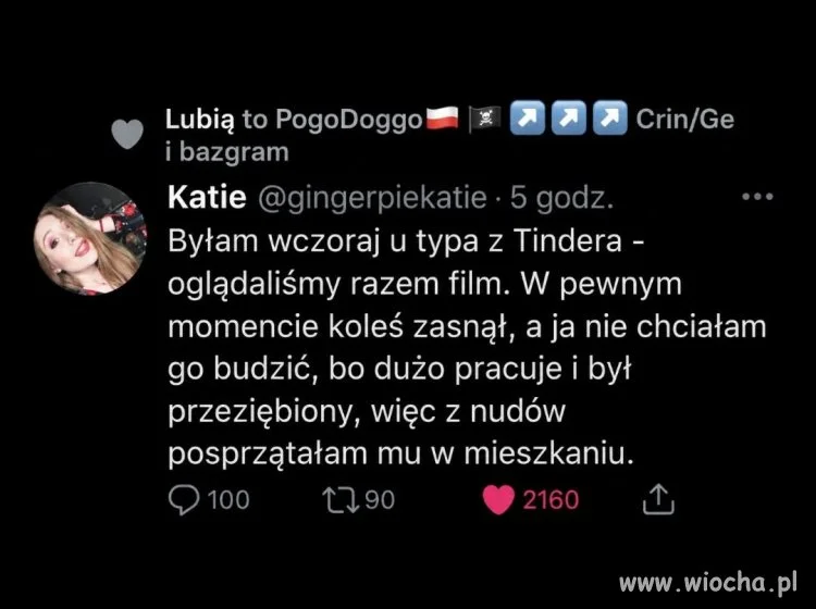 Nie chciałam go budzić