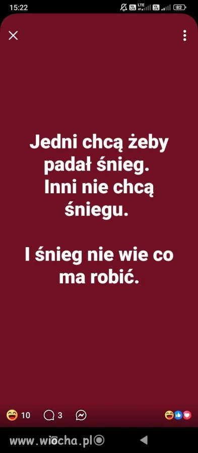 Pogoda nie dogodzi, bo to Polska