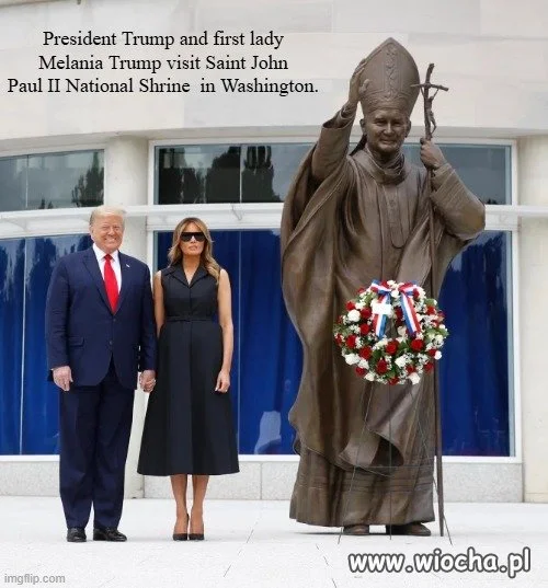 To dobry chłopak, ten Trump.