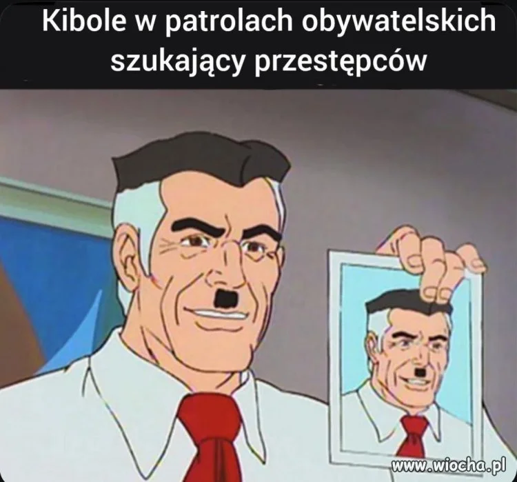 Tak, tak, tam w lustrze